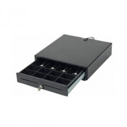 TPV CAJON PORTAMONEDAS NEGRO 41X42 MUSTEK HSP 410N APERTURA