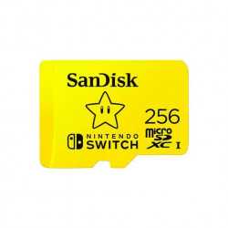 MEM MICRO SDXC 256GB SANDISK Licencia Nintendo Switch UHS I
