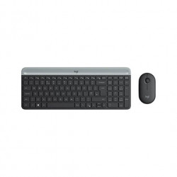 TECLADORATON LOGITECH MK470 WIRELESS GRAFITO NANO RECEPTOR
