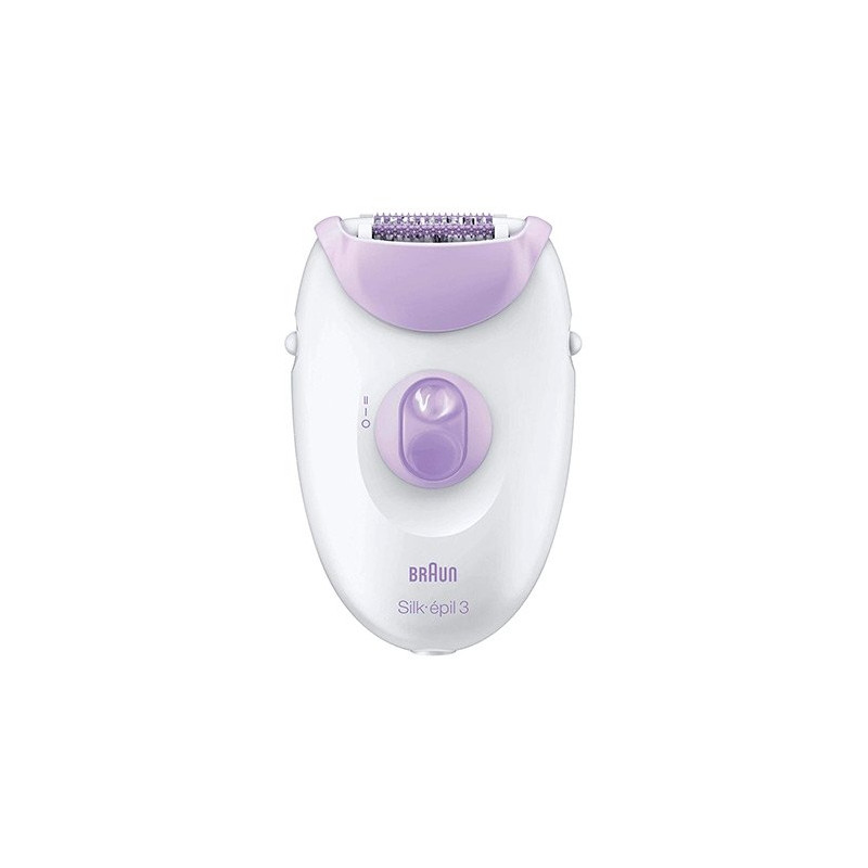 DEPILADORA SILK EPIL BRAUN 3 3170 BLANCO VIOLETA