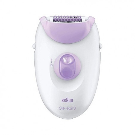 DEPILADORA SILK EPIL BRAUN 3 3170 BLANCO VIOLETA