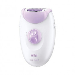 DEPILADORA SILK EPIL BRAUN 3 3170 BLANCO VIOLETA