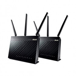 WIRELESS ROUTER ASUS RT AC68U PK2 2 UNIDADES