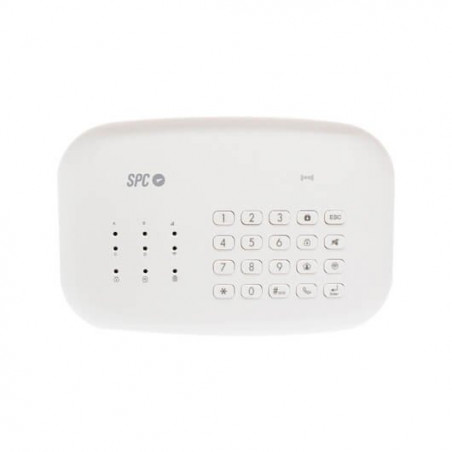 KIT SEGURIDAD SPC INTERCEPTIO BLANCO CENTRALITA SENPUERTA 