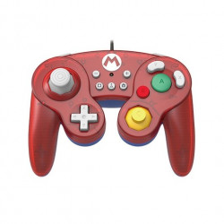 GAMEPAD HORI BATTLE MARIO ROJO