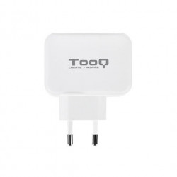 CARGADOR DOBLE USB C USB A TOOQ BLANCO