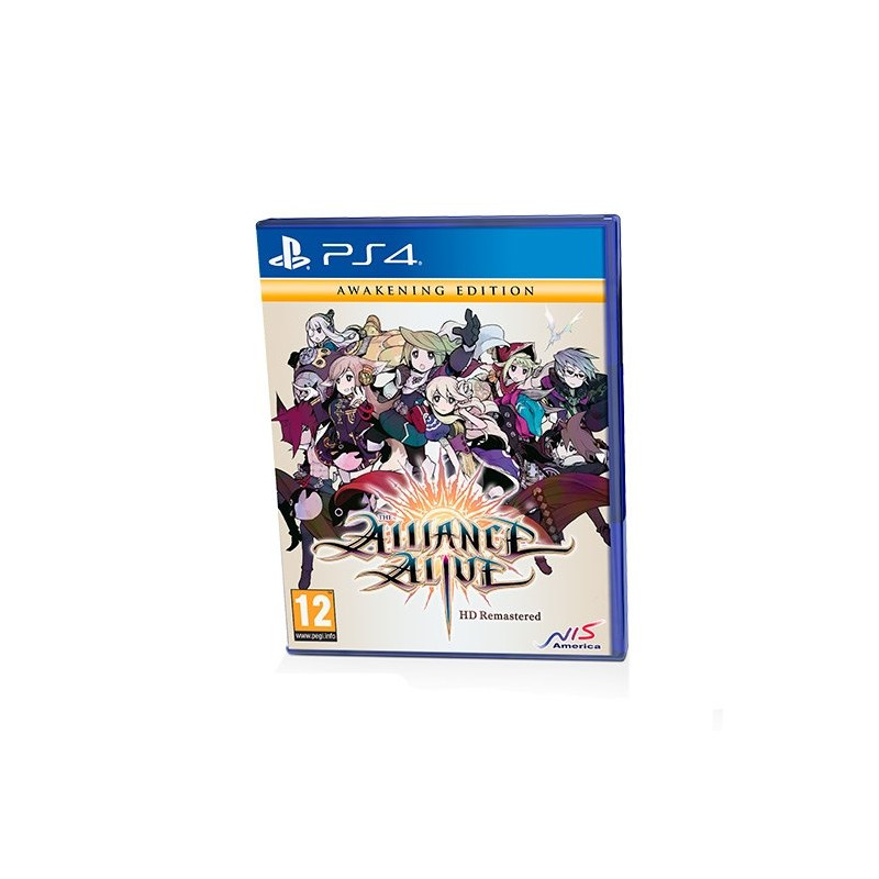 JUEGO SONY PS4 THE ALLIANCE ALIVE HD REMASTERED