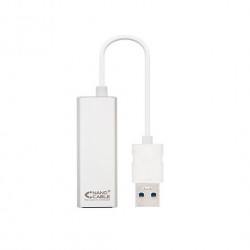 ADAPTADOR USB 30 A RJ45 NANOCABLE 10030401 15CM
