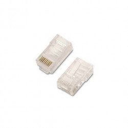 CONECTOR RJ45 CAT 5 BOLSA 100 UNIDADES AISENS 8 HILOS AWG