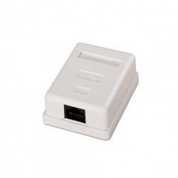 ROSETA SUPERFICIE 1XRJ45 CAT 5 AISENS BLANCO UTP A138 0296