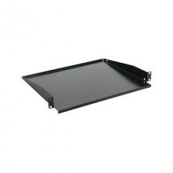 BANDEJA 1U FIJA PARA MURAL PHASAK 450 MM PHO 5345 NEGRO PHO