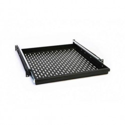 BANDEJA 1U TELESCOPICA PARA RACK PHASAK 800 PHO 5082 NEGRO