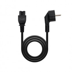 CABLE ALIMENTACION TIPO TREBOL 15M NANOCABLE NEGRO