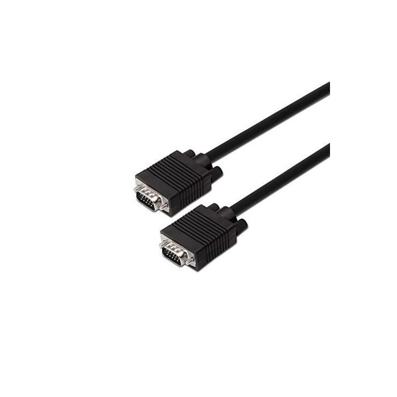 CABLE SVGA HDB15 AISENS 18M NEGRO