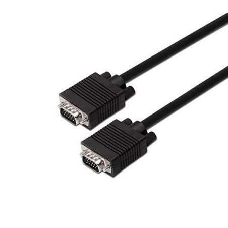 CABLE SVGA HDB15 AISENS 18M NEGRO