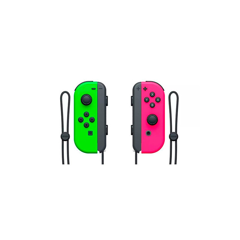 GAMEPAD NINTENDO SWITCH JOY CON VERDE ROSA