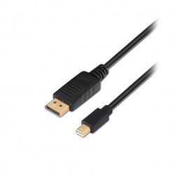 CABLE DISPLAY PORT M A MINI DP M 2M AISENS NEGRO