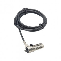 CABLE SEGURIDAD PORTATIL TECHAIR TALNC04 CANDADO NUMERICO 4