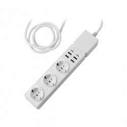 REGLETA INTELIGENTE EDIMAX SP 1123WT 3xSALIDAS 4xUSB WIFI I