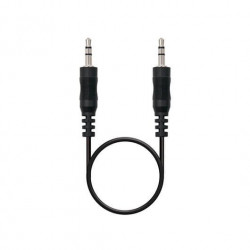 CABLE AUDIO JACK 35M A JACK 35M NANOCABLE 03M 03M MACHO