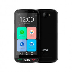 MOVIL SPC APOLO NEGRO QUADCORE 5 MSD RADIO BT 52MP ANDROI