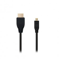 CABLE MICRO HDMID A HDMIA NANOCABLE 08M NEGRO 08M MAC