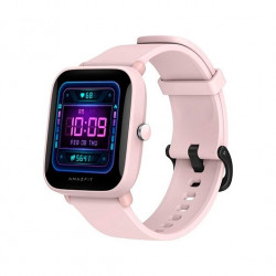 SMARTWATCH AMAZFIT BIP U PRO ROSA PAI GPS SENSOR CARDIACO T