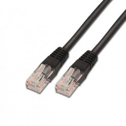 CABLE RED UTP CAT5E RJ45 AISENS 05M NEGRO