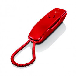 TELEFONO FIJO GIGASET DA210 ROJO