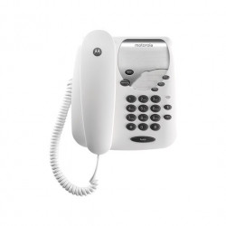 TELEFONO CON CABLE DIGITAL MOTOROLA CT202 NEGRO