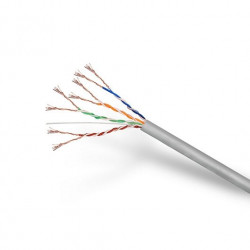 CABLE RED UTP CAT5E RJ45 AISENS 305M GRIS