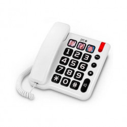TELEFONO FIJO SPC COMFORT NUMBERS BLANCO