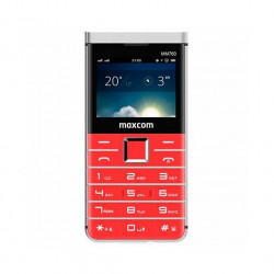 MOVIL MAXCOM COMFORT MM750 ROJO 23 MICROSD HASTA 32GB 900