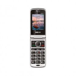 MOVIL MAXCOM COMFORT MM831 PLATEADO 24 MICROSD HASTA 32GB