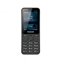 MOVIL MAXCOM CLASSIC MM139 NEGRO 24 MICROSD HASTA 8GB 800