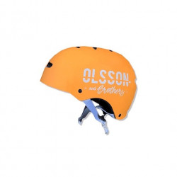 CASCO OLSSON TALLA S M ADULTO NARANJA