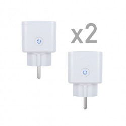 ENCHUFE INTELIGENTE NGS SMART WIFI PLUG LOOP DUO 2XENCHUFES