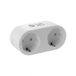 ENCHUFE INTELIGENTE SPC CLEVER PLUG DUAL 2XSCHUKO SPC IOT C