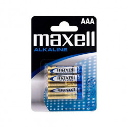 PILA ALCALINA MAXELL LR03 AAA PACK 4