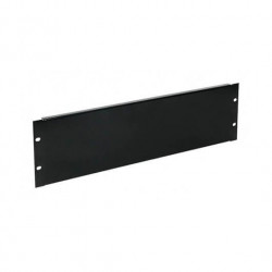 PANEL FRONTAL CIEGO 19 3U PHP 5003 NEGRO PHP 5003