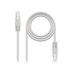 CABLE RED UTP CAT5E RJ45 NANOCABLE 15M GRIS 15M GRIS 1020