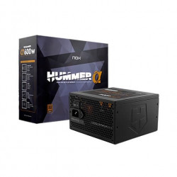 FUENTE DE ALIMENTACION ATX 600W NOX HUMMER ALPHA X600W
