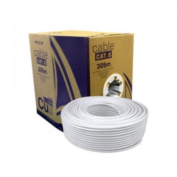 CABLE RED UTP CAT6 RJ45 PHASAK 305M GRIS CAT 6 UTP COBRE S