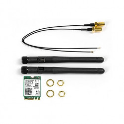 ANTENA WIFI M2 ASROCK DESKMINI WIFI6 KIT AX200 W10 LINUX CH
