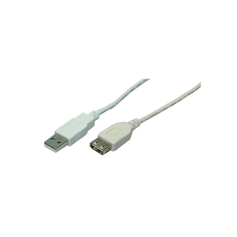 CABLE EXTENSOR USBA 20 A USBA 20 LOGILINK 5M