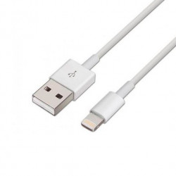CABLE USBA A LIGHTNING 20 AISENS 1M BLANCO