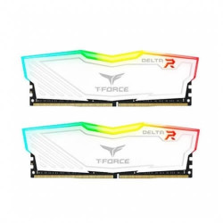 MODULO DDR4 32GB 2X16GB 3600MHz TEAMGROUP DELTA RGB BLANCO 