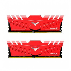 MODULO DDR4 32GB 2X16GB 3200MHz TEAMGROUP DARK Z ROJO CL 16