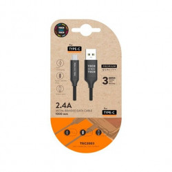 CABLE DE CARGA SYNC TECH ONE TECH USB C 1M NEGRO