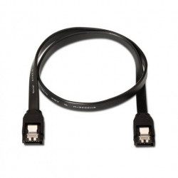 CABLE DATOS SATA 3 AISENS 05M NEGRO